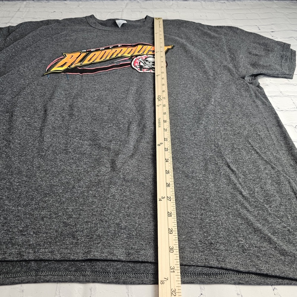 Scott Bloomquist‎ T-Shirt 3XL Evil Eye Double Graphic Gray Crew Neck - Picture 7 of 9
